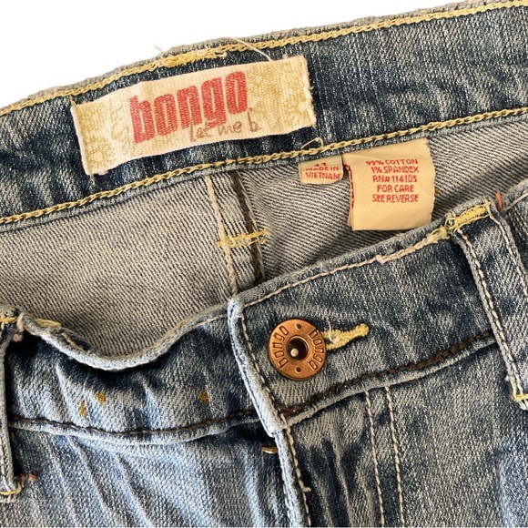Bongo Let Me B Vintage Jeans Size 11 Light Wash - Picture 5 of 11